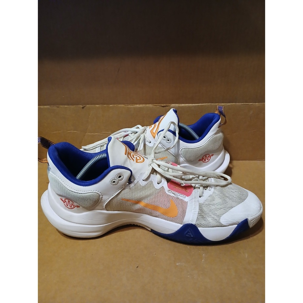 Nike Giannis Immortality 2 'White Deep Royal' Size 11.5 Basketball Athletic Shoe - Picture 3 of 9